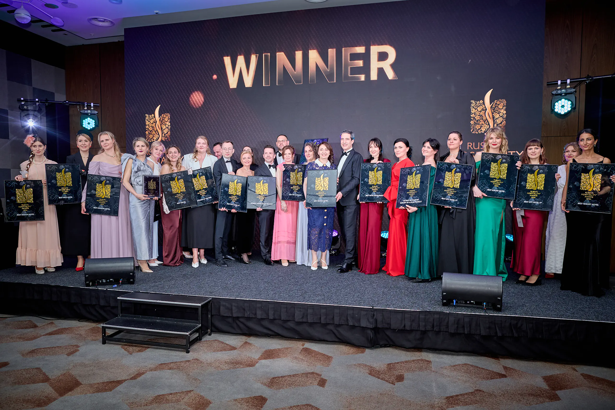 Церемония награждения отелей 2024